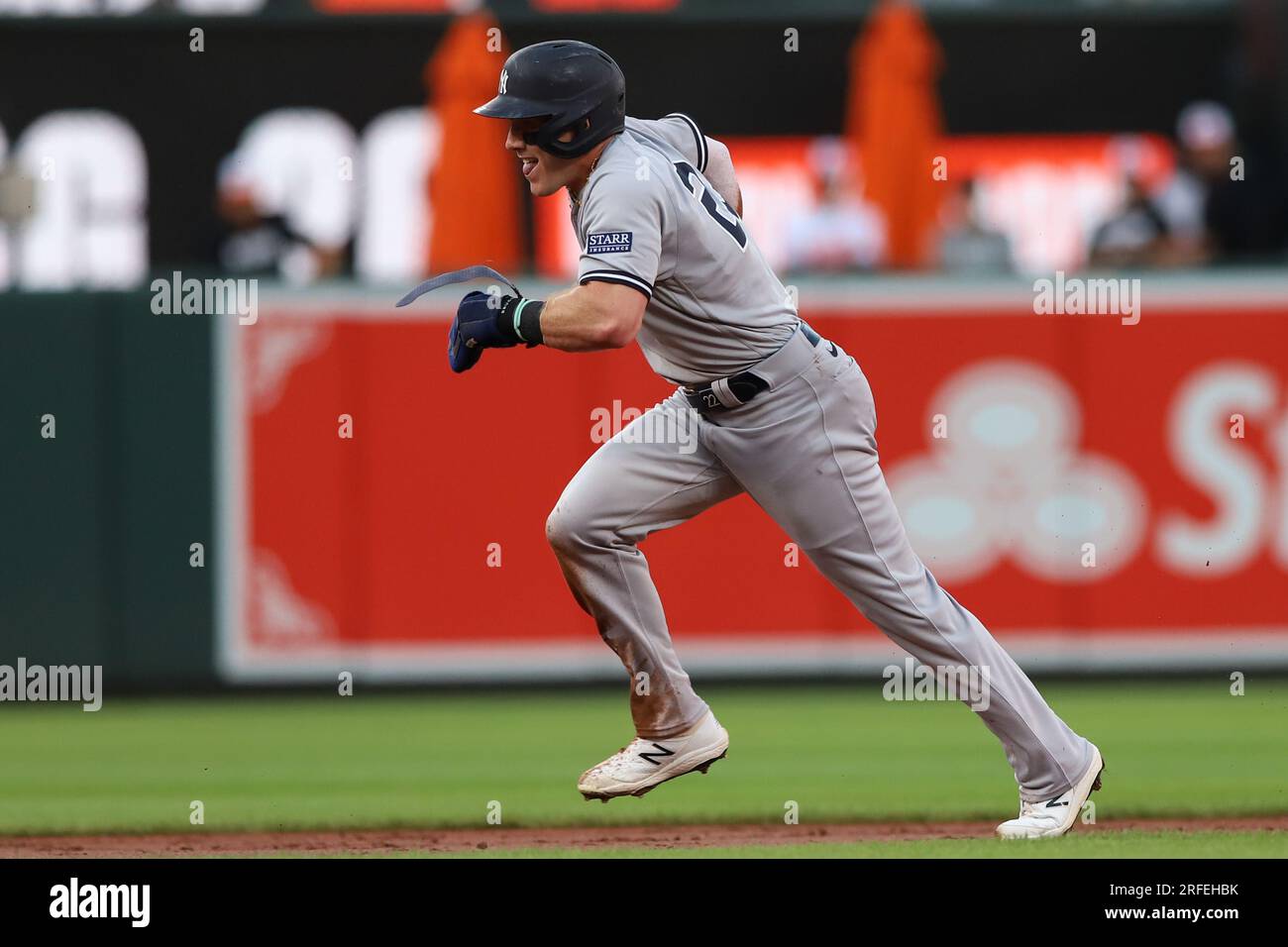 Baltimore, United States. 29th July, 2023. New York Yankees outfielder