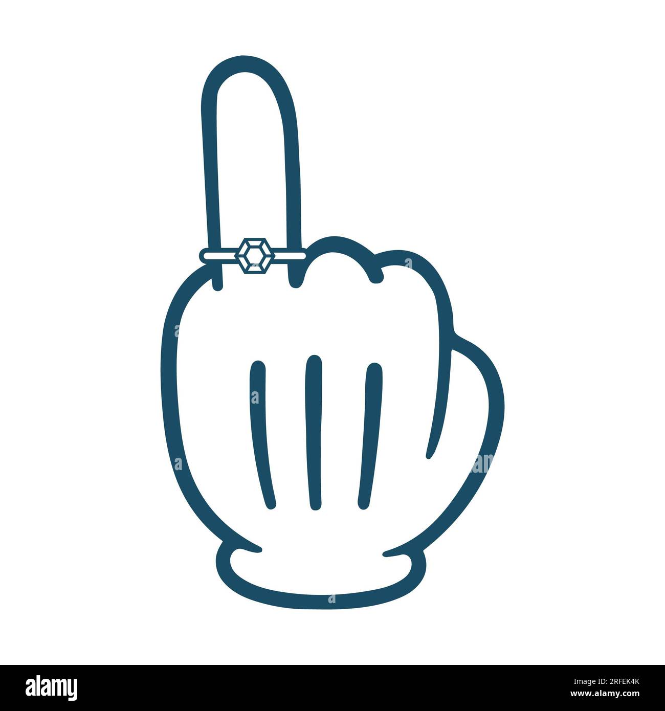 Mickey Mouse Hands Diamond Wallpaper