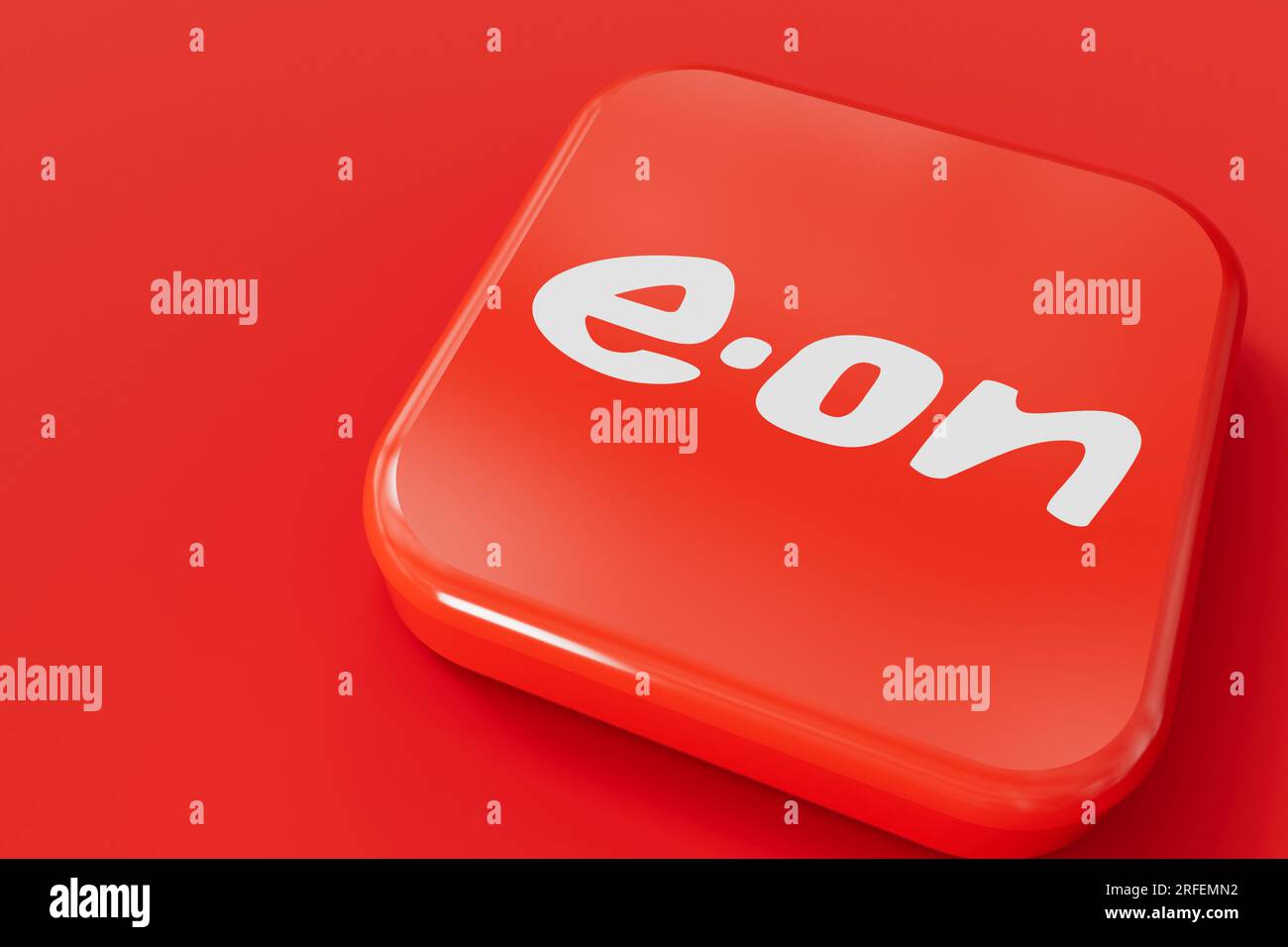 LONDON, UK July 2023 Eon gas and electricity energy supplier