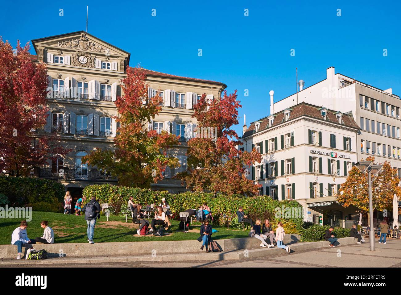 Switzerland, canton of Fribourg, Fribourg, the Albertinum, convent of