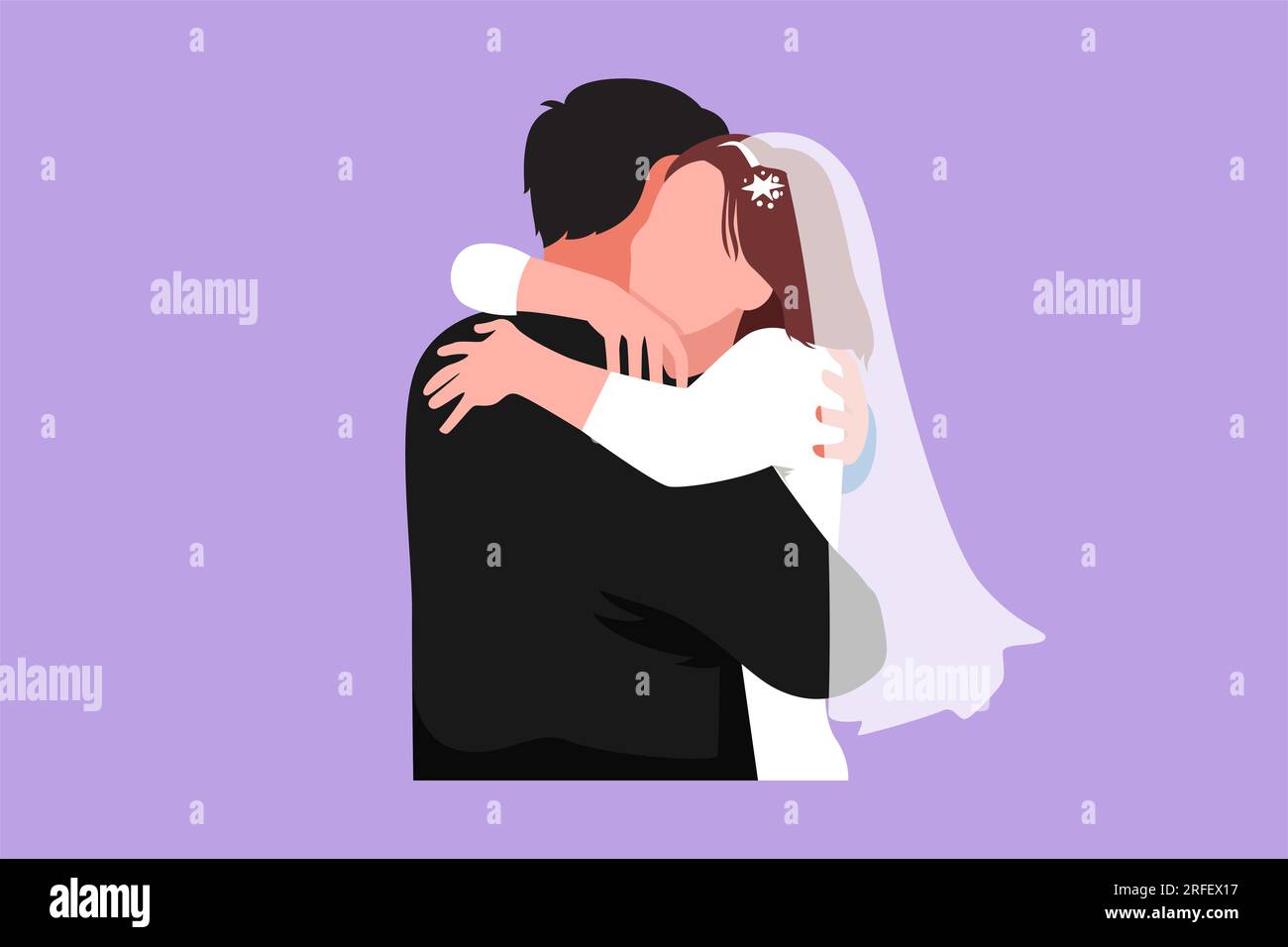 Drawing couple romantic cheerful vector hi-res stock photography and images  - Alamy