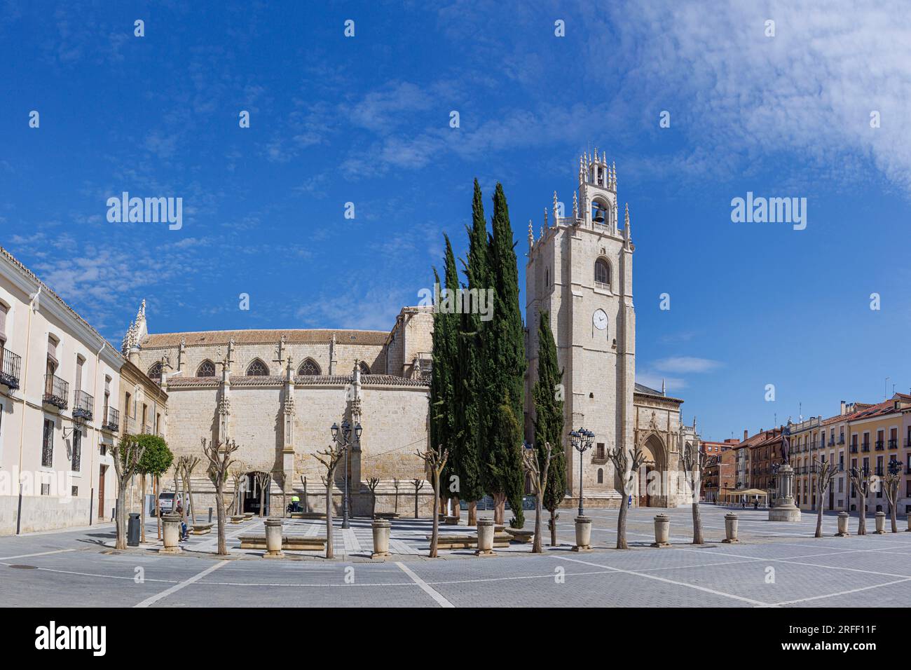 Spain, Castile and Leon, Palencia, San Antolin cathedral Stock Photo