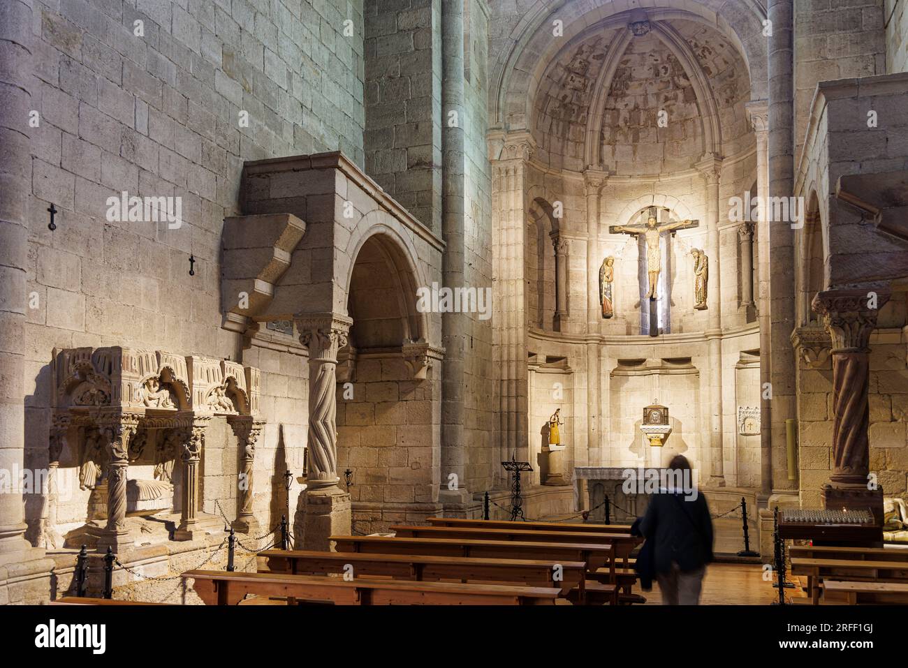 Spain, Castile and Leon, Zamora, Santa Maria Magdalena church Stock Photo