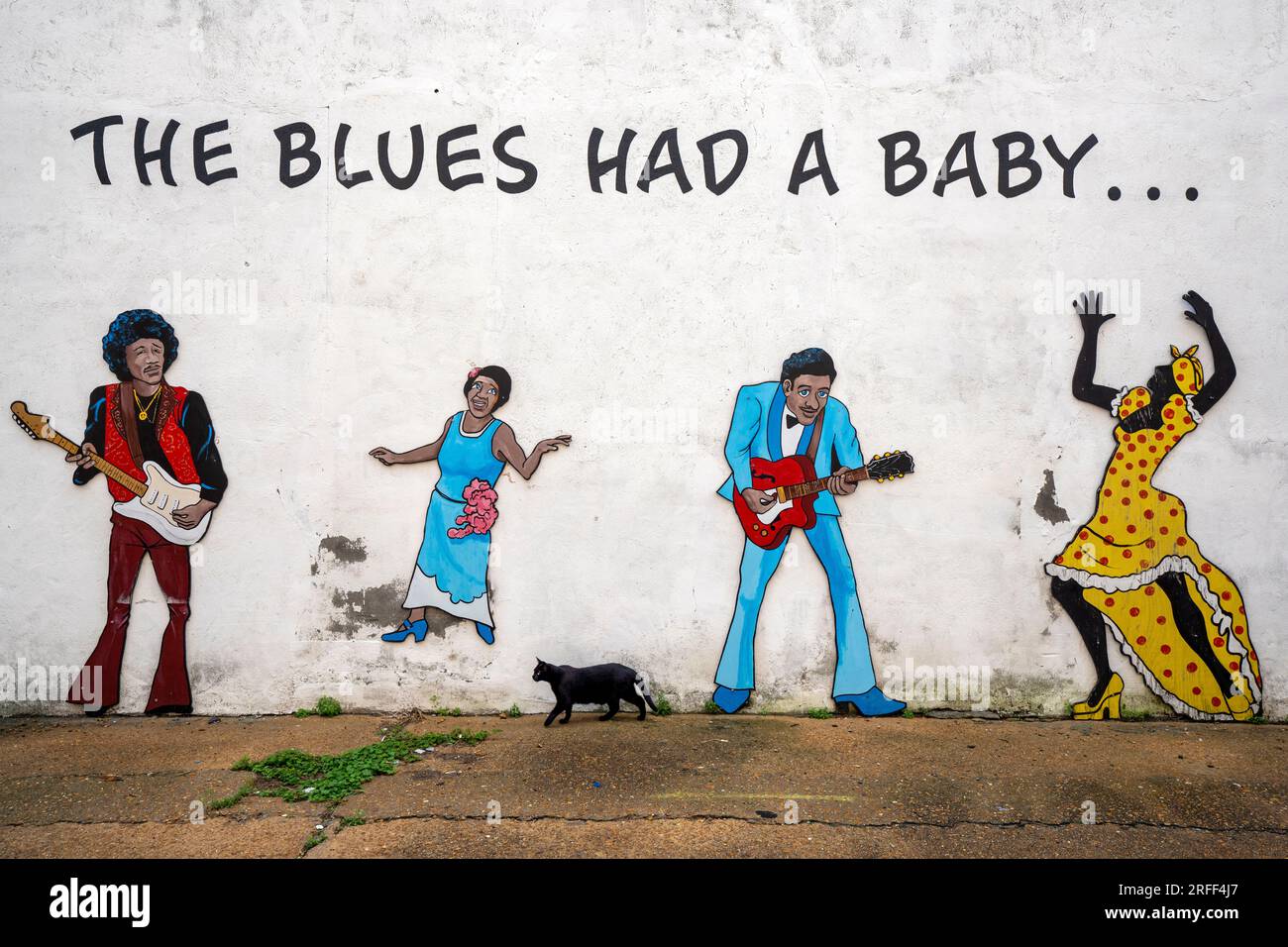 United States, Mississippi, Clarksdale Stock Photo