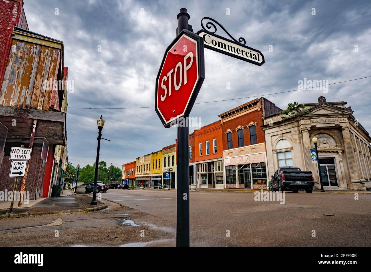 United States, Mississippi, Yazoo City Stock Photo