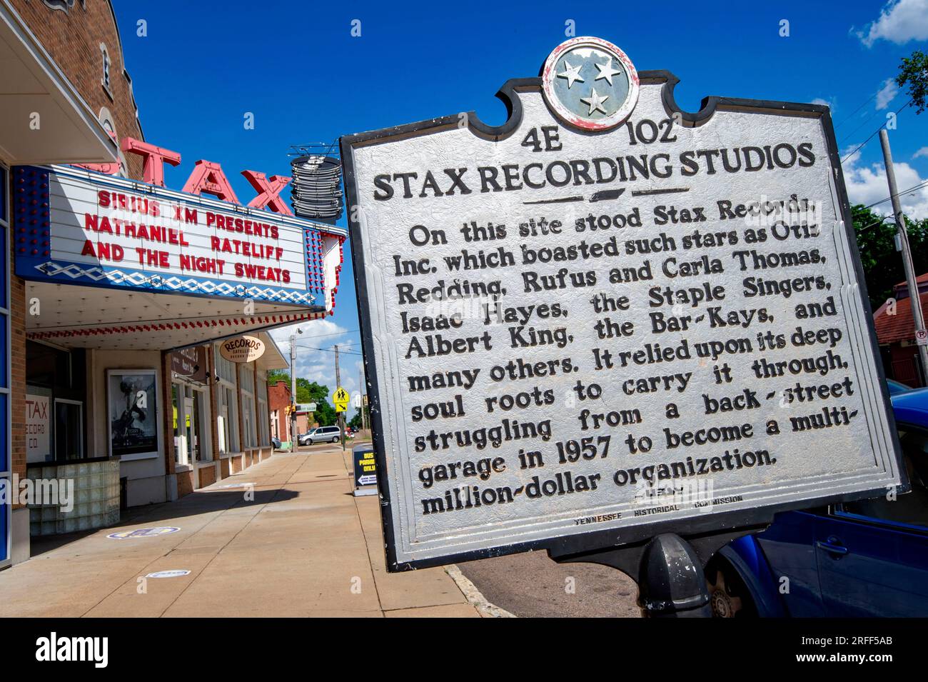 United States, Tennessee, Memphis, the Stax Recording Studios museum