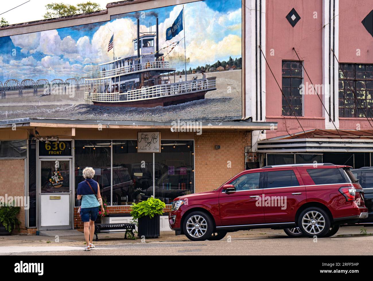 United States, Louisiana, Morgan City Stock Photo
