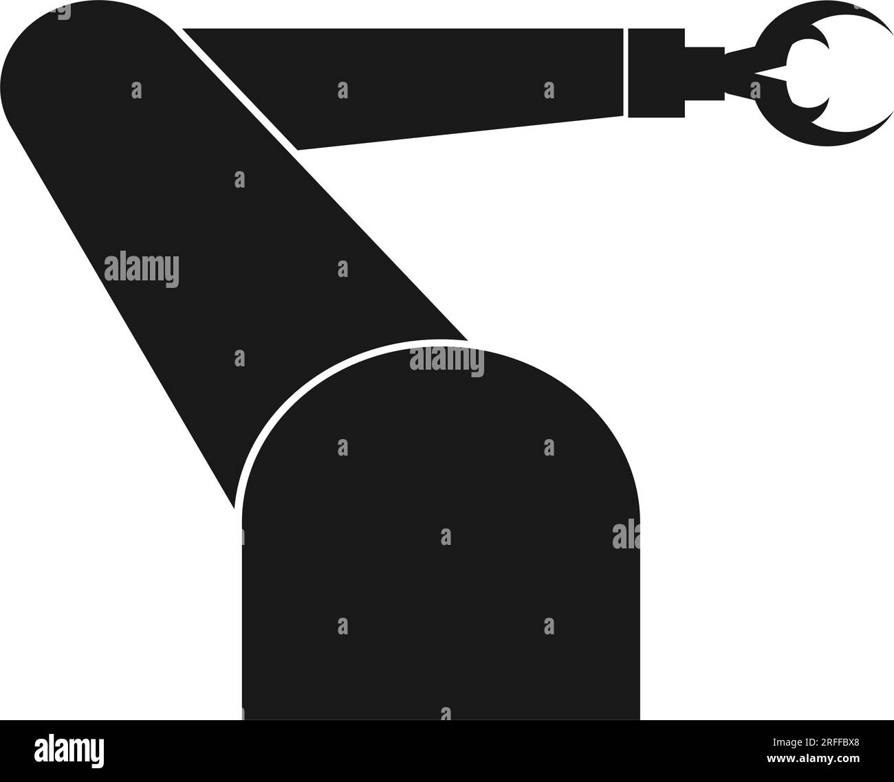Industrial robot icon vector design,mechanical robot arm icon Stock Vector Image & Art Alamy