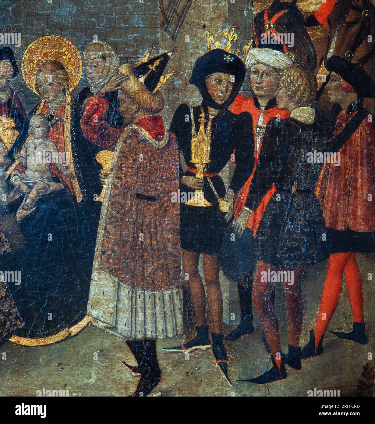 Jaume Huguet. Puerta del Retablo del Condestable, también conocido como