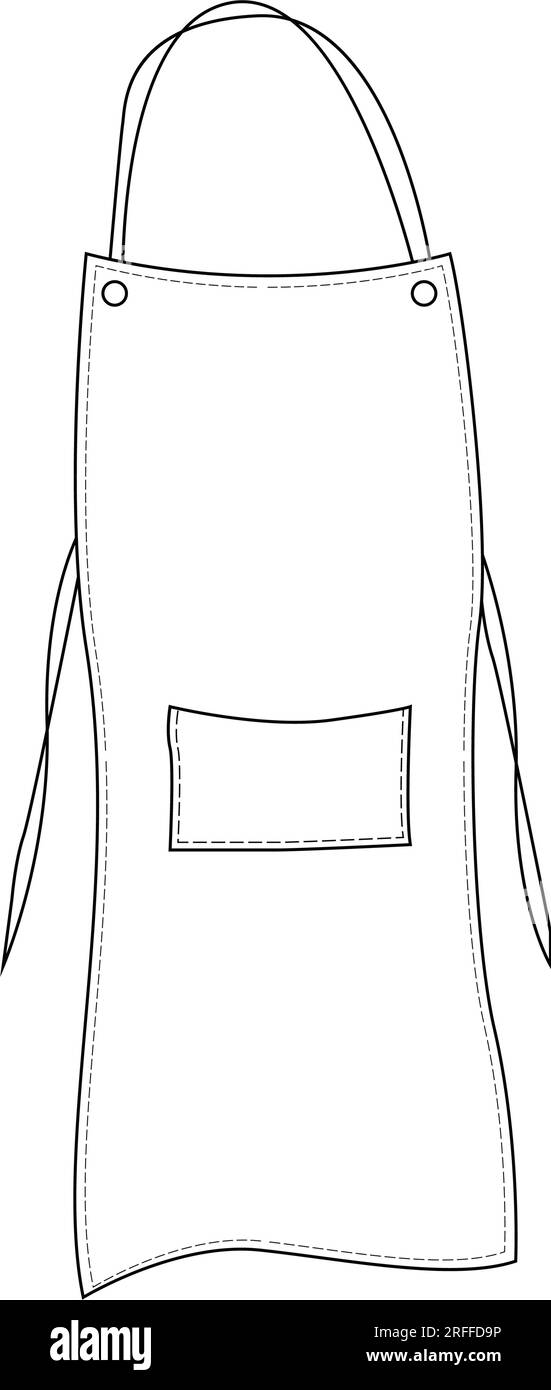 Apron vector icon illustration symbol design background Stock Vector ...