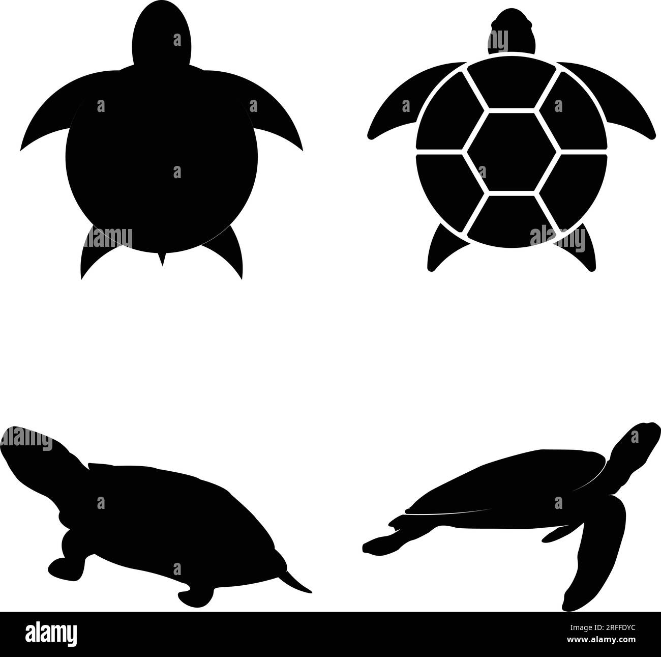 turtle icon vector illustration logo template Stock Vector