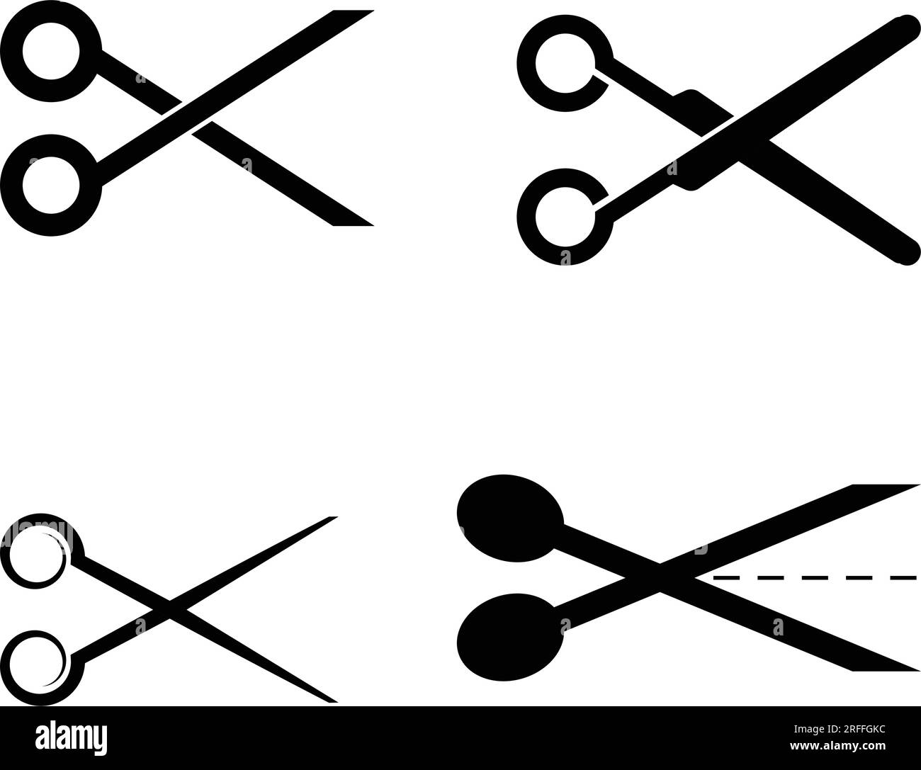 cutting scissors icon vector illustration design Stock Vector Image ...