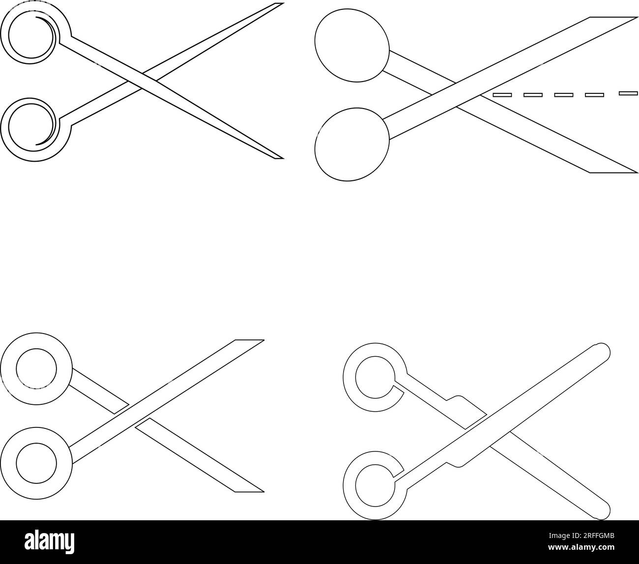 cutting scissors icon vector illustration design Stock Vector Image ...