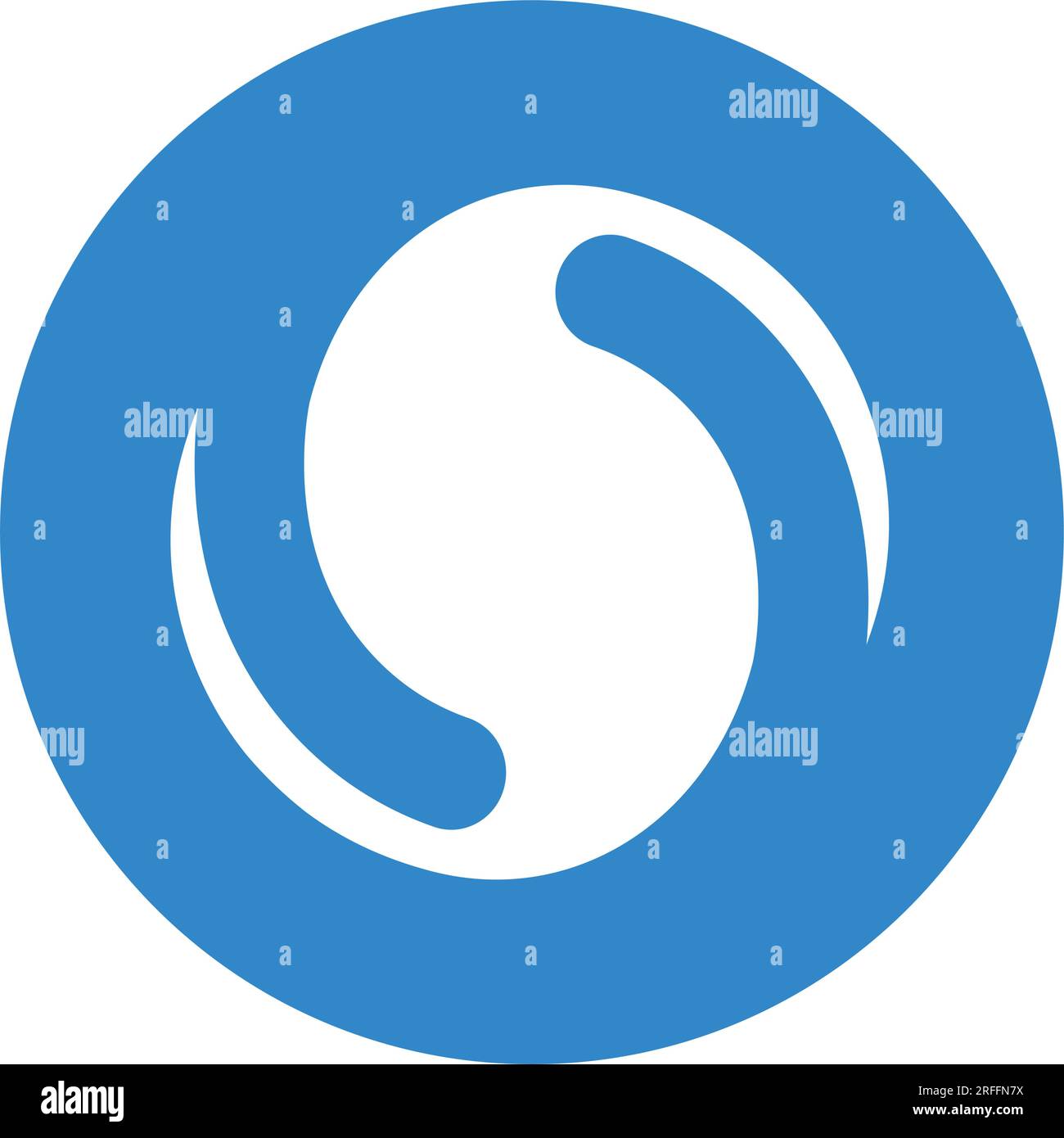 vortex icon logo vector illustration design Stock Vector