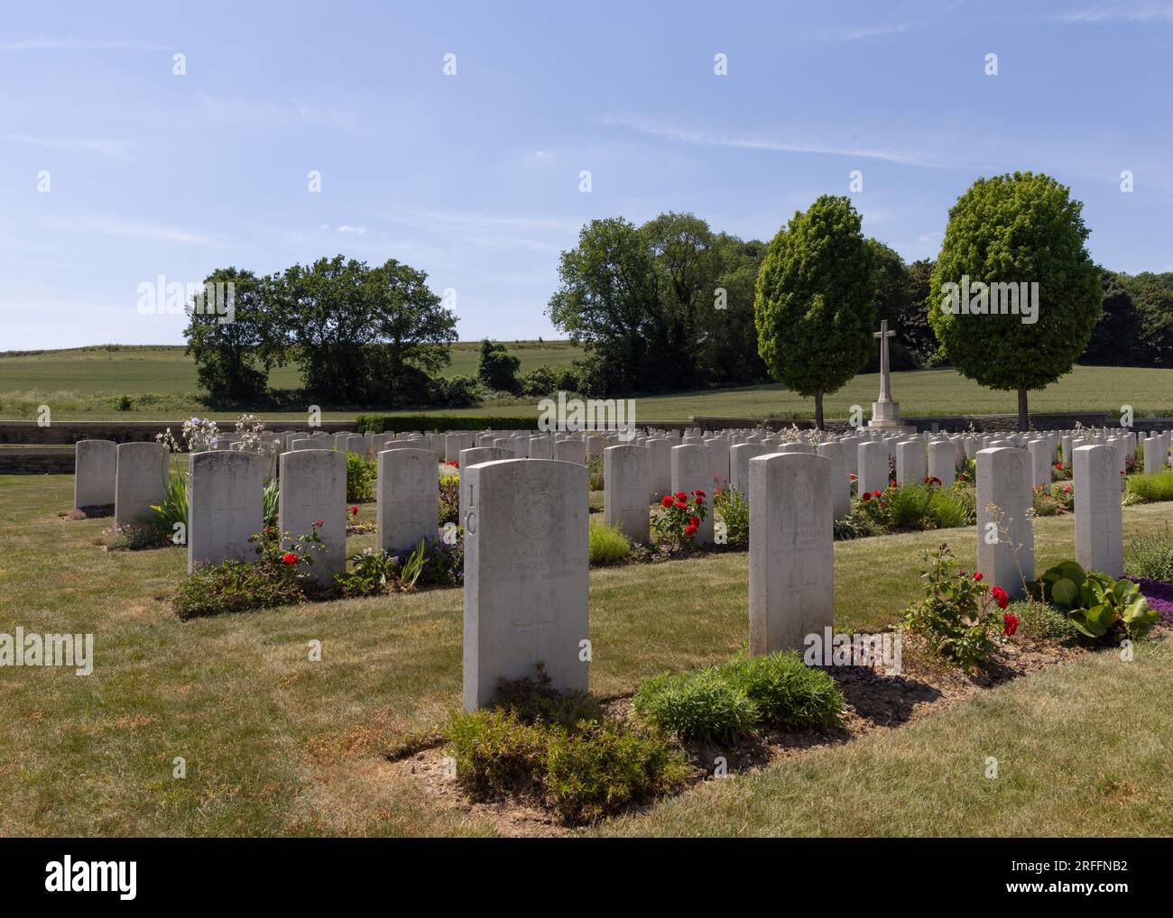 Beaumont Hamel CWGC Cemetery of the Great War Stock Photo Alamy