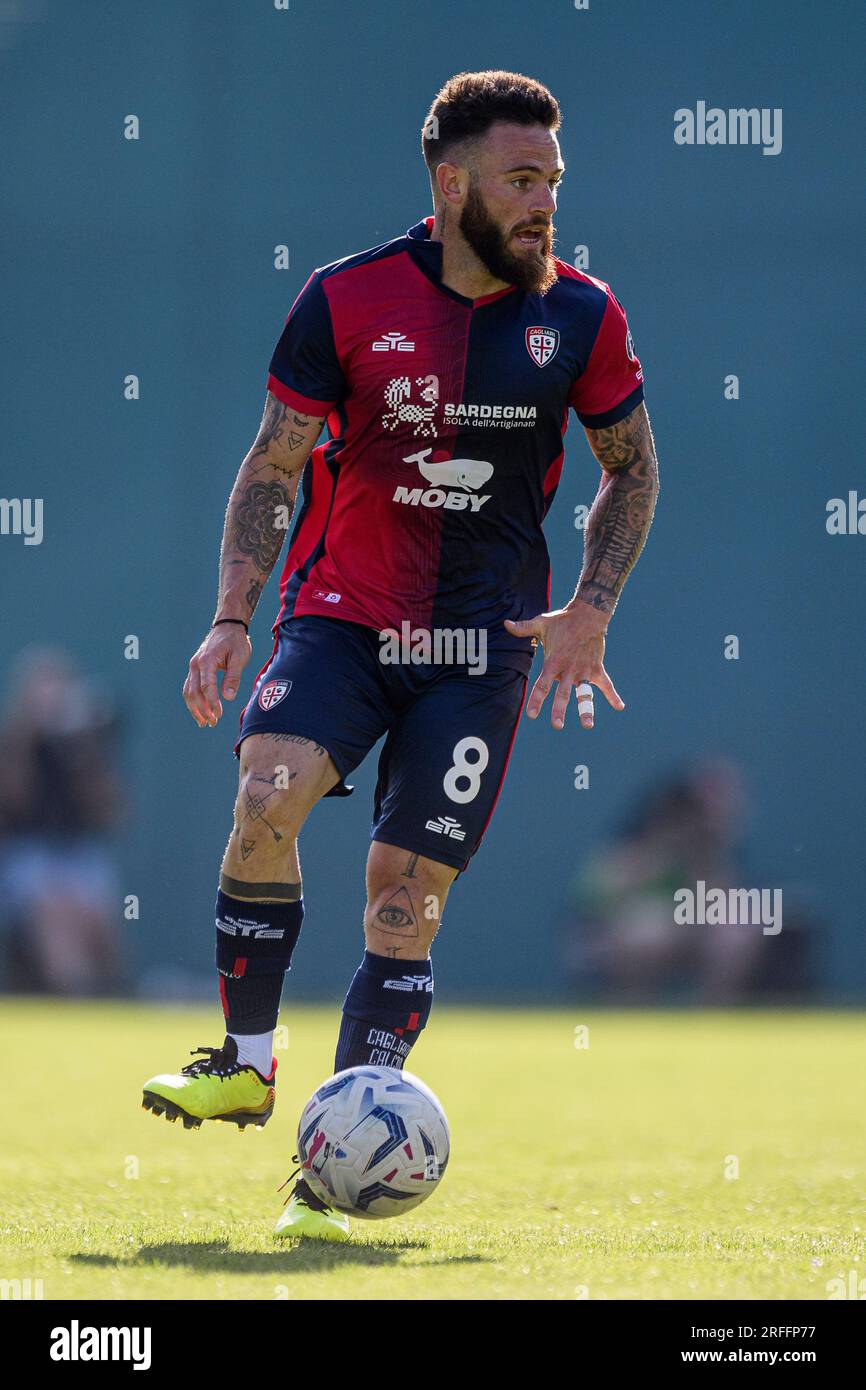 Fotos de Nahitan nandez of cagliari calcio, Imagens de Nahitan nandez of  cagliari calcio sem royalties