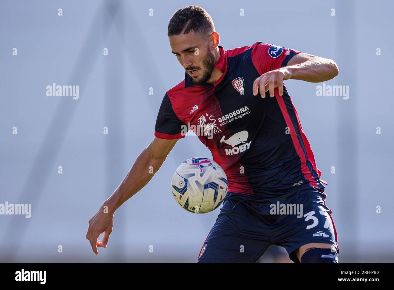 February 3, 2023, Modena, Italy: Modena, Italy, Alberto Braglia stadium,  February 03, 2023, Shady Oukhadda (Modena during Modena FC vs Cagliari  Calcio - Italian soccer Serie B match. (Credit Image: © Luca