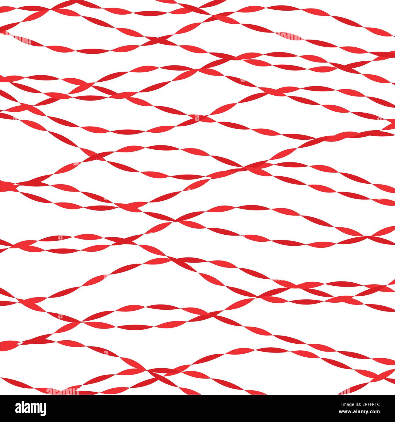 Color:red Ribon Pattern Minimalist confetti vector design hi-res stock photography and images ...
