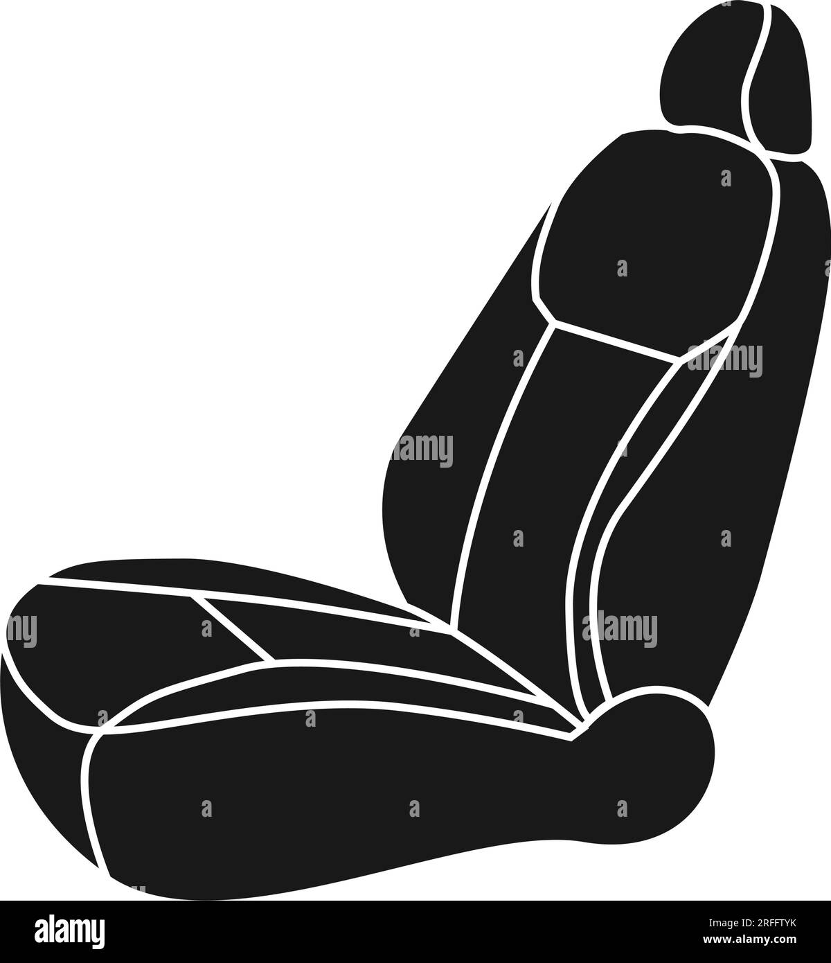 Car seat icon vector illustration symbol design Stock Vector Image