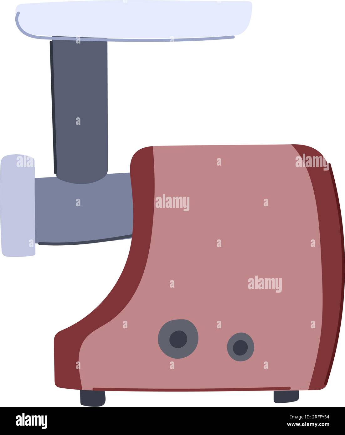 metal meat grinder cartoon vector illustration Stock Vector Image & Art