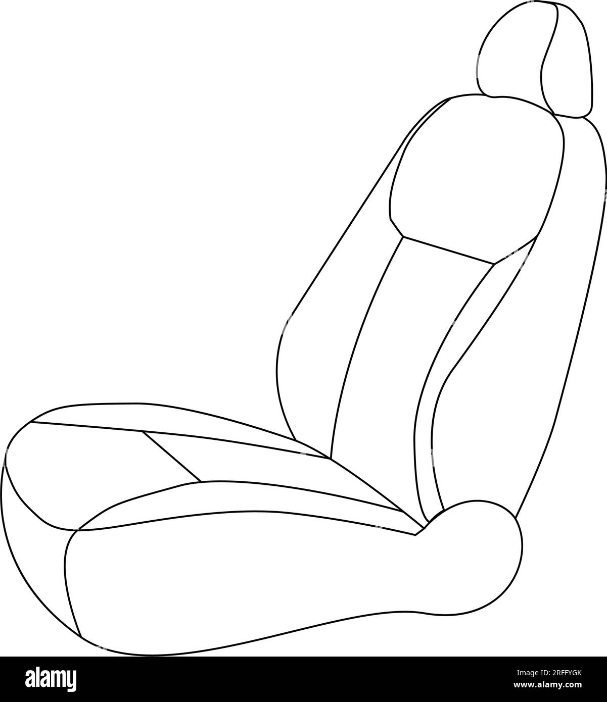 Car seat icon vector illustration symbol design Stock Vector Image