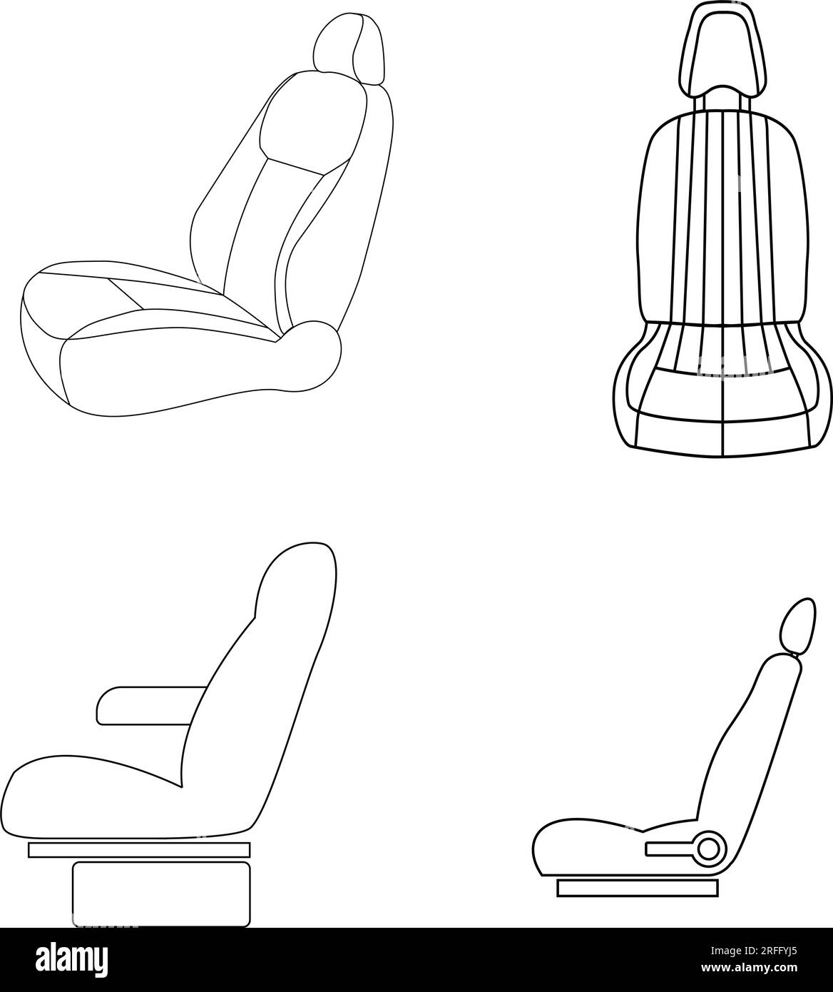 Car seat icon vector illustration symbol design Stock Vector Image