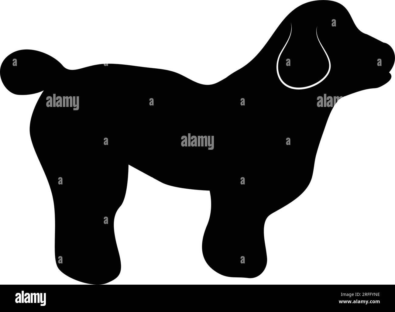 Dog icon vector illustration symbol design Stock Vector