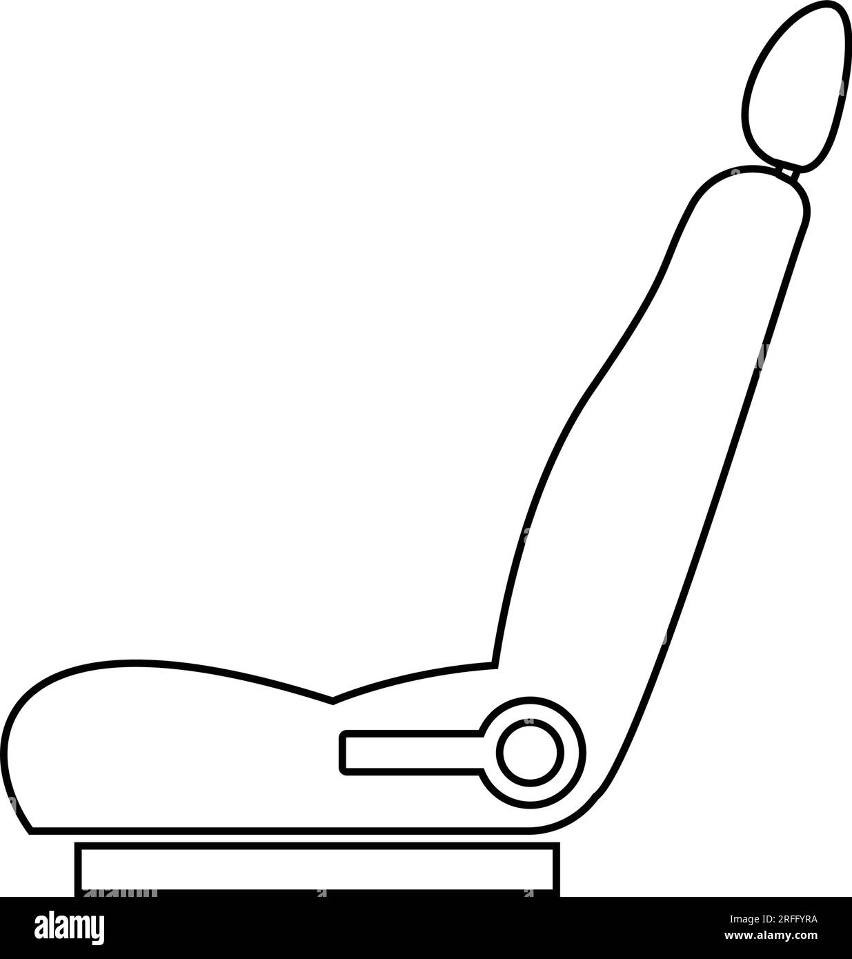 Car seat icon vector illustration symbol design Stock Vector Image