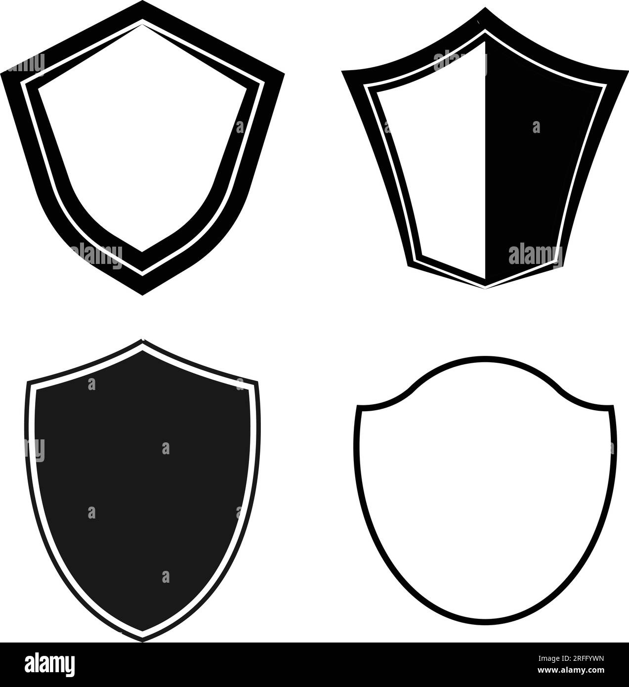 shield icon vektor illustration design Stock Vector Image & Art - Alamy