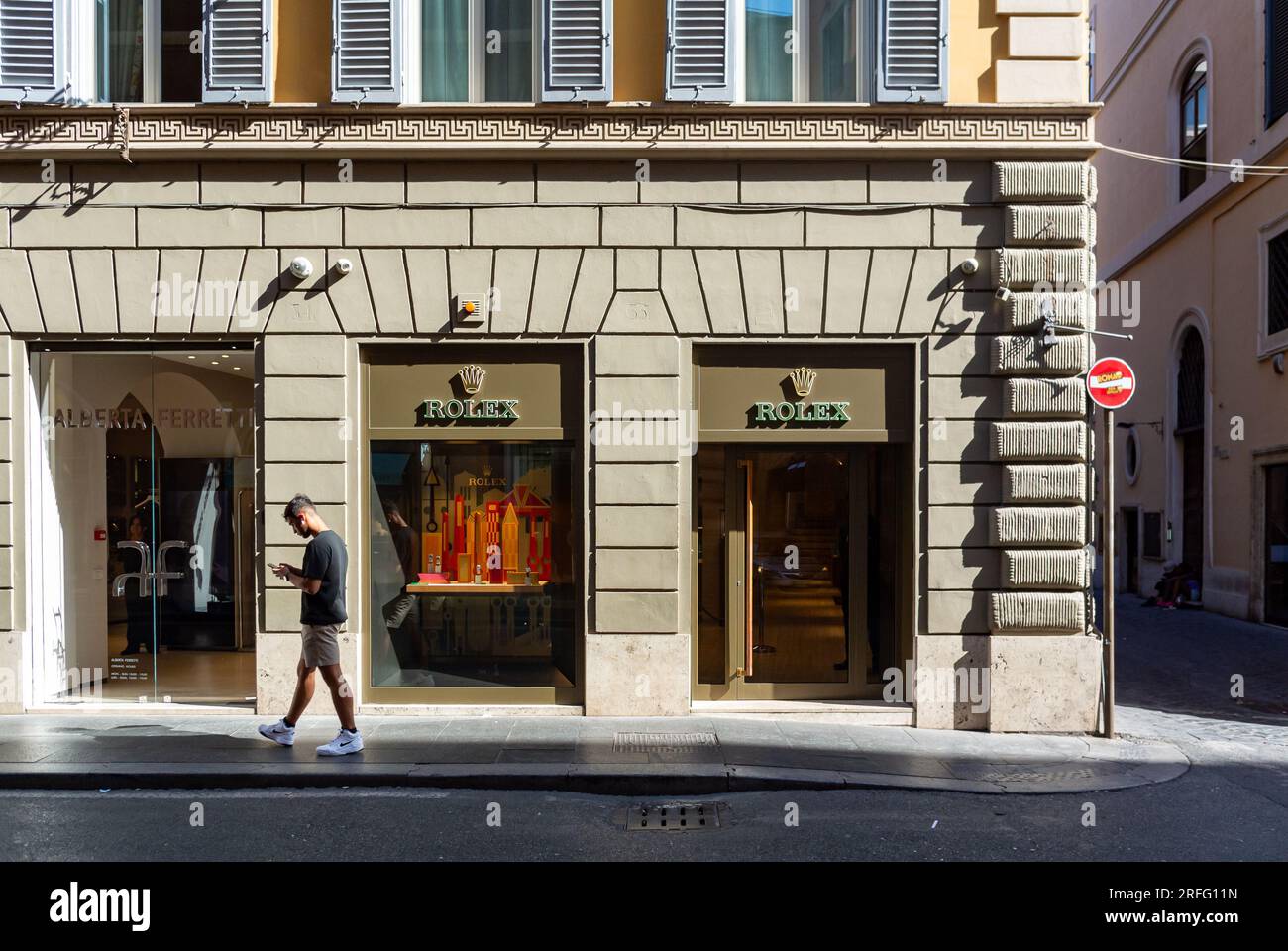 Rolex via dei condotti discount