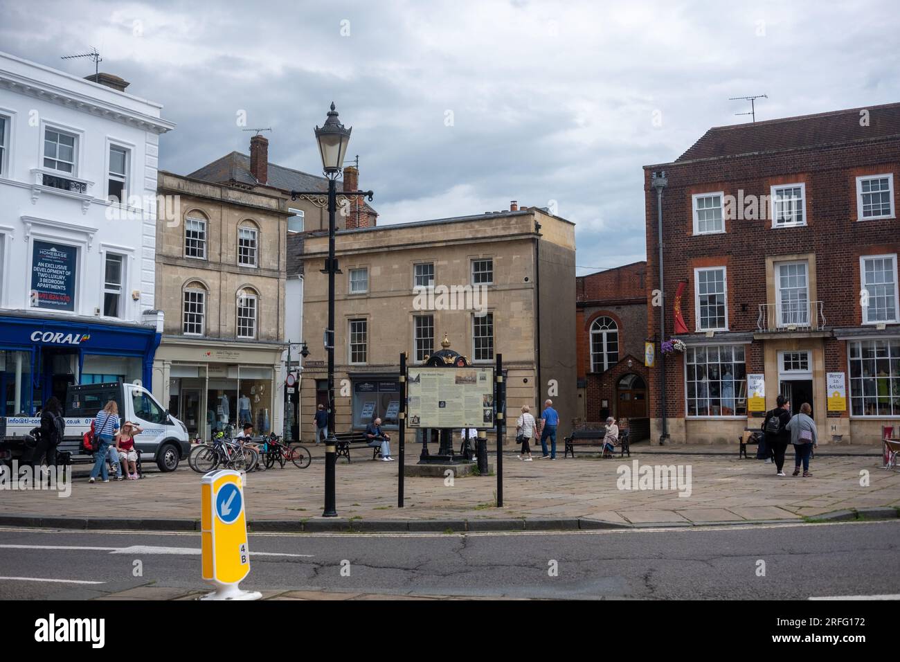 Wallingford Market Place, Oxfordshire Stock Photo Alamy