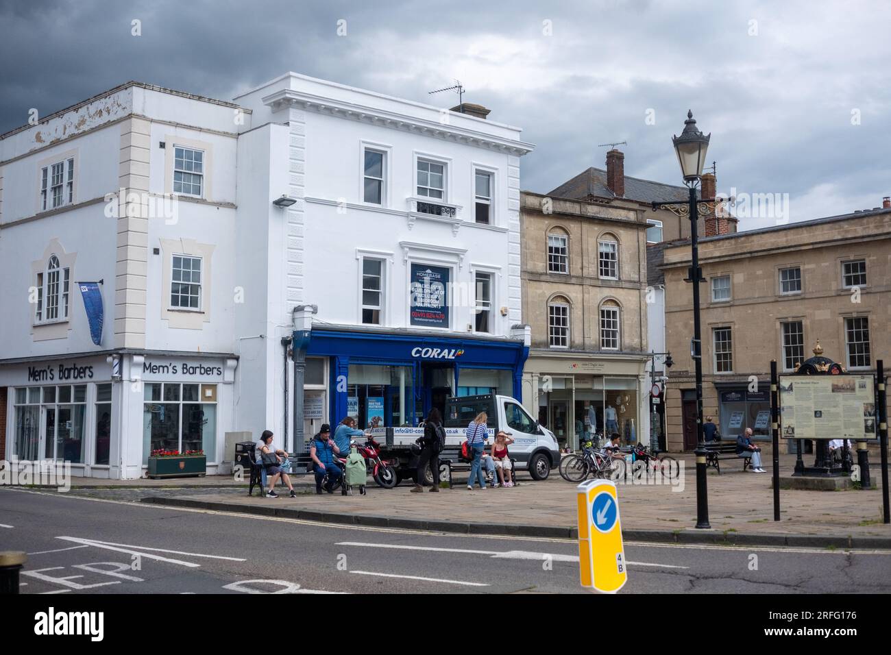 Wallingford Market Place, Oxfordshire Stock Photo Alamy