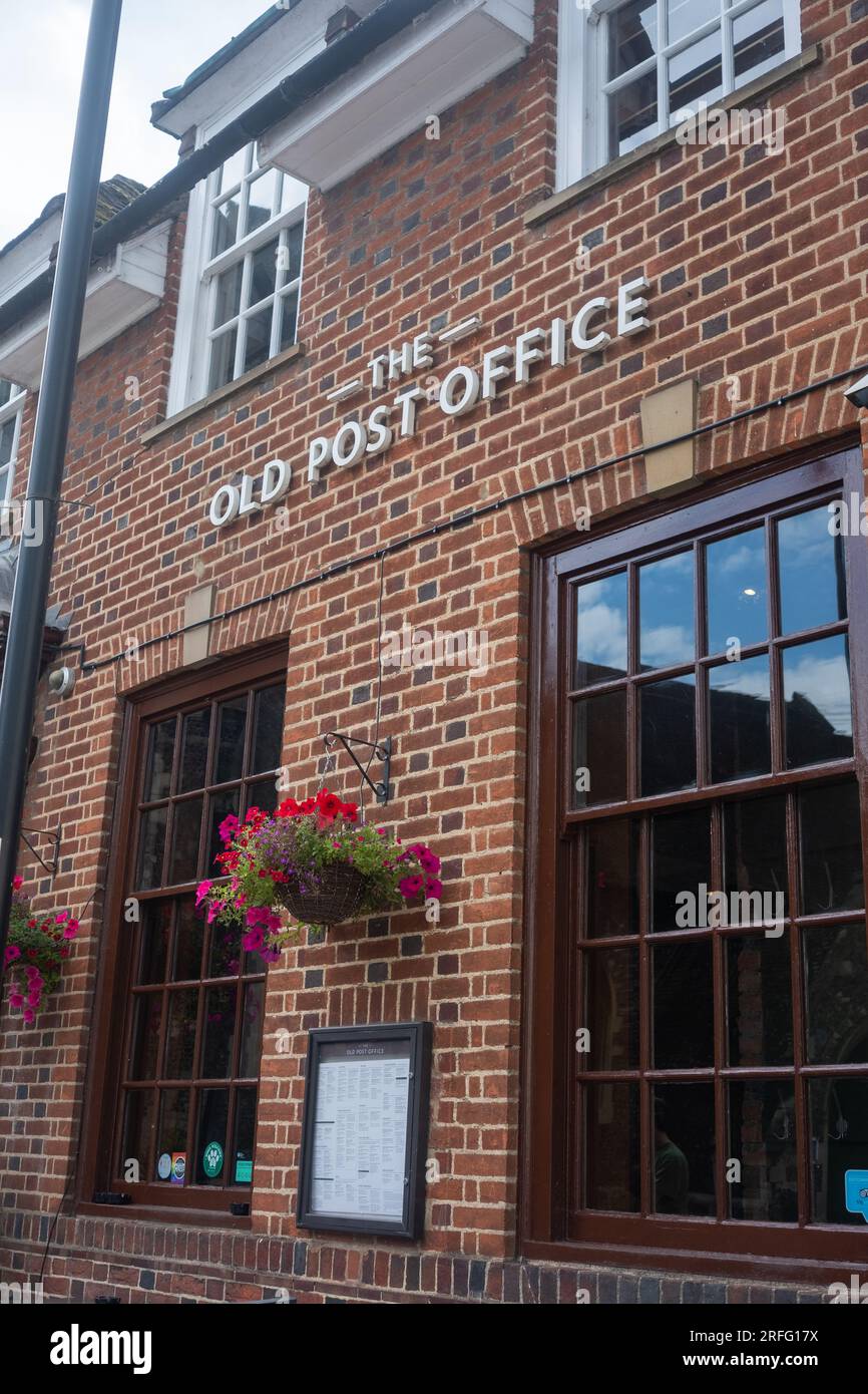 The Old Post Office OPO Wallingford Stock Photo Alamy