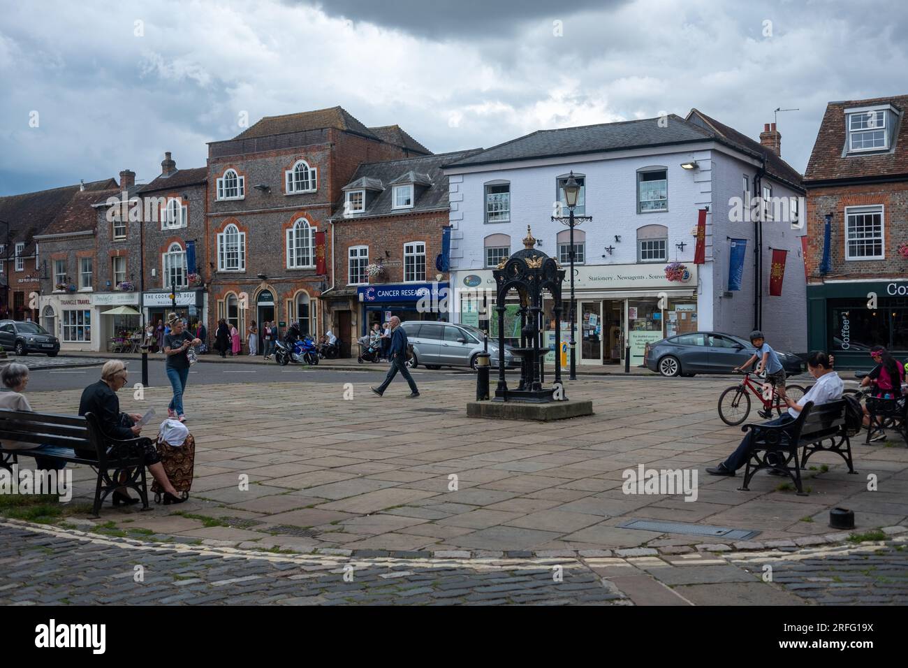 Wallingford Market Place, Oxfordshire Stock Photo Alamy