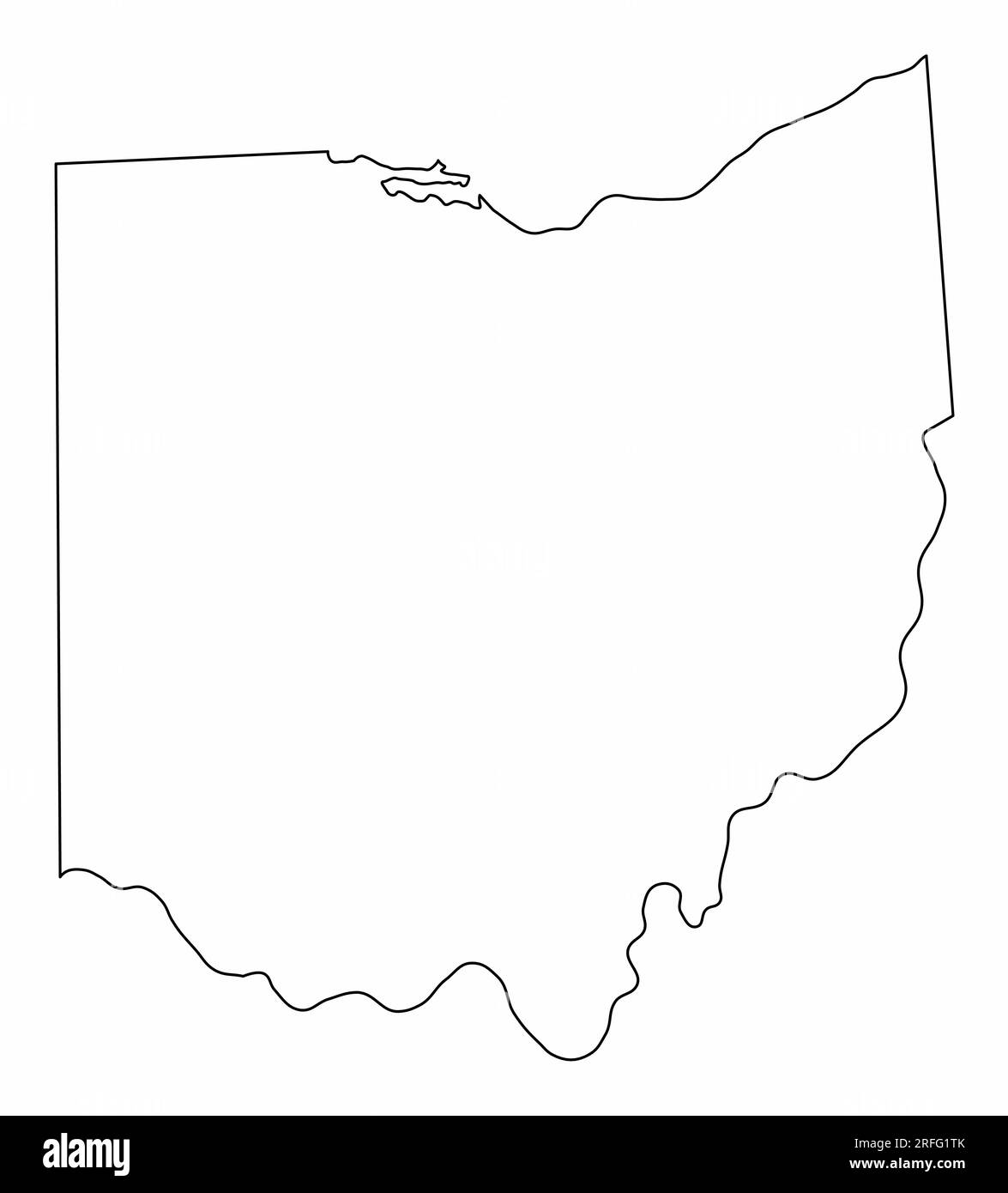 Ohio outline