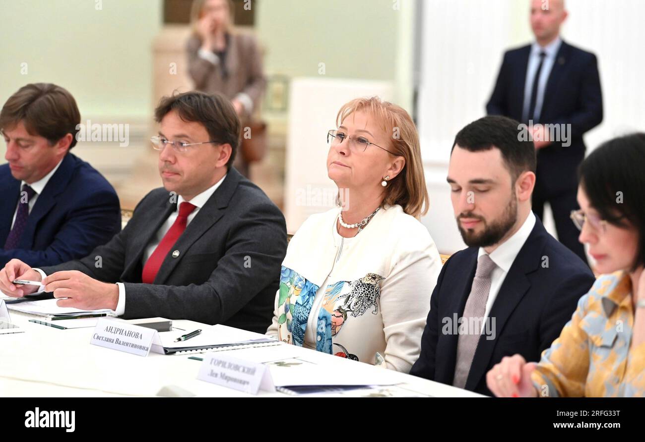 Russian business leaders hires stock photography and images Alamy