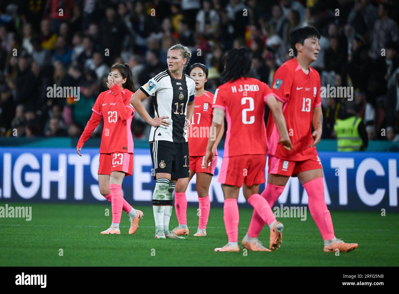 Brisbane, Australia. 03rd Aug, 2023. Soccer, Women: World Cup, South ...