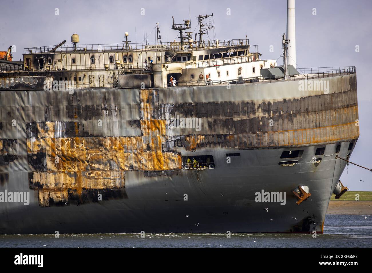 Brand new container ship hi-res stock photography and images - Alamy