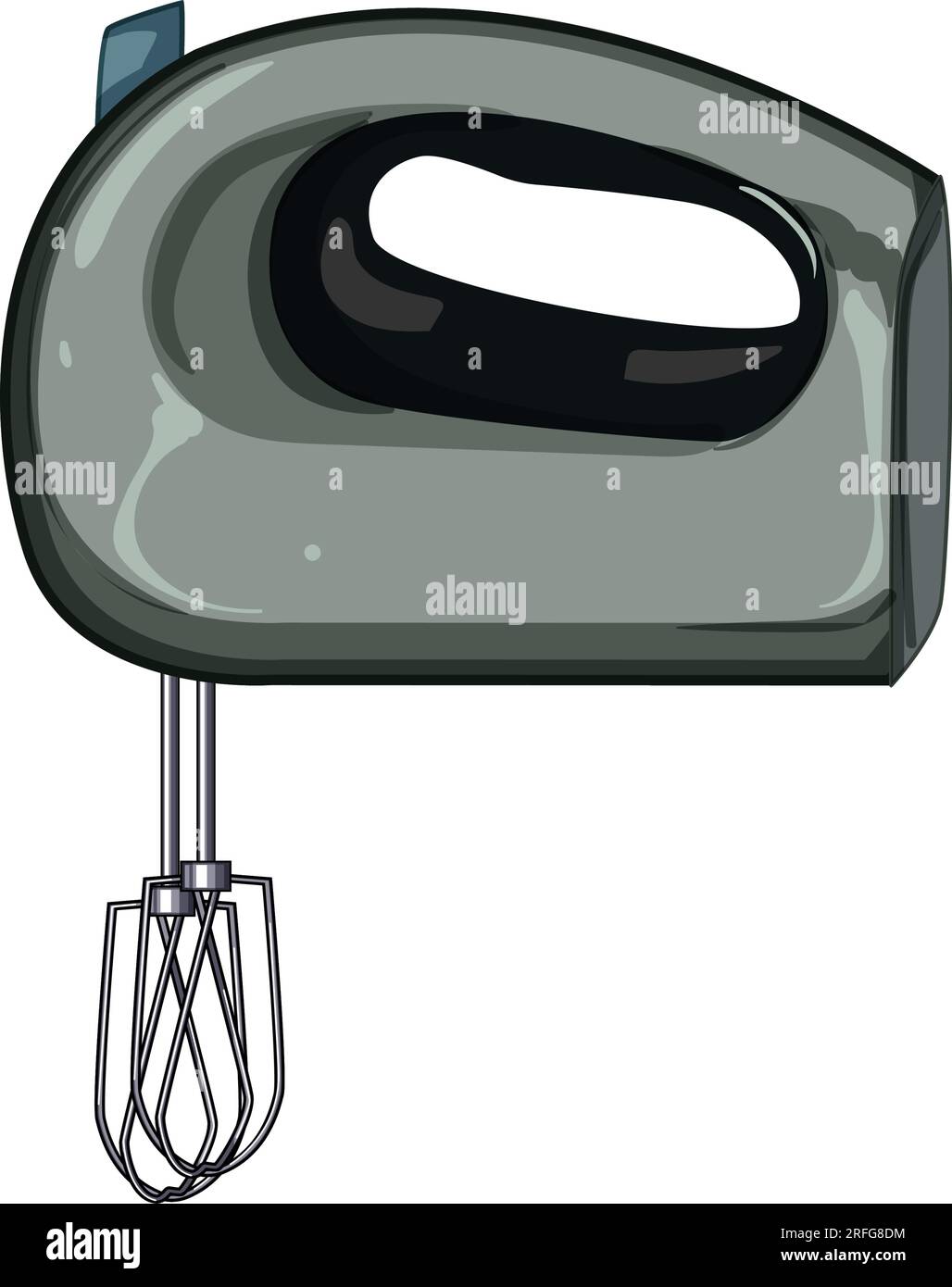 bowl hand mixer cartoon vector illustration Stock Vector Image & Art