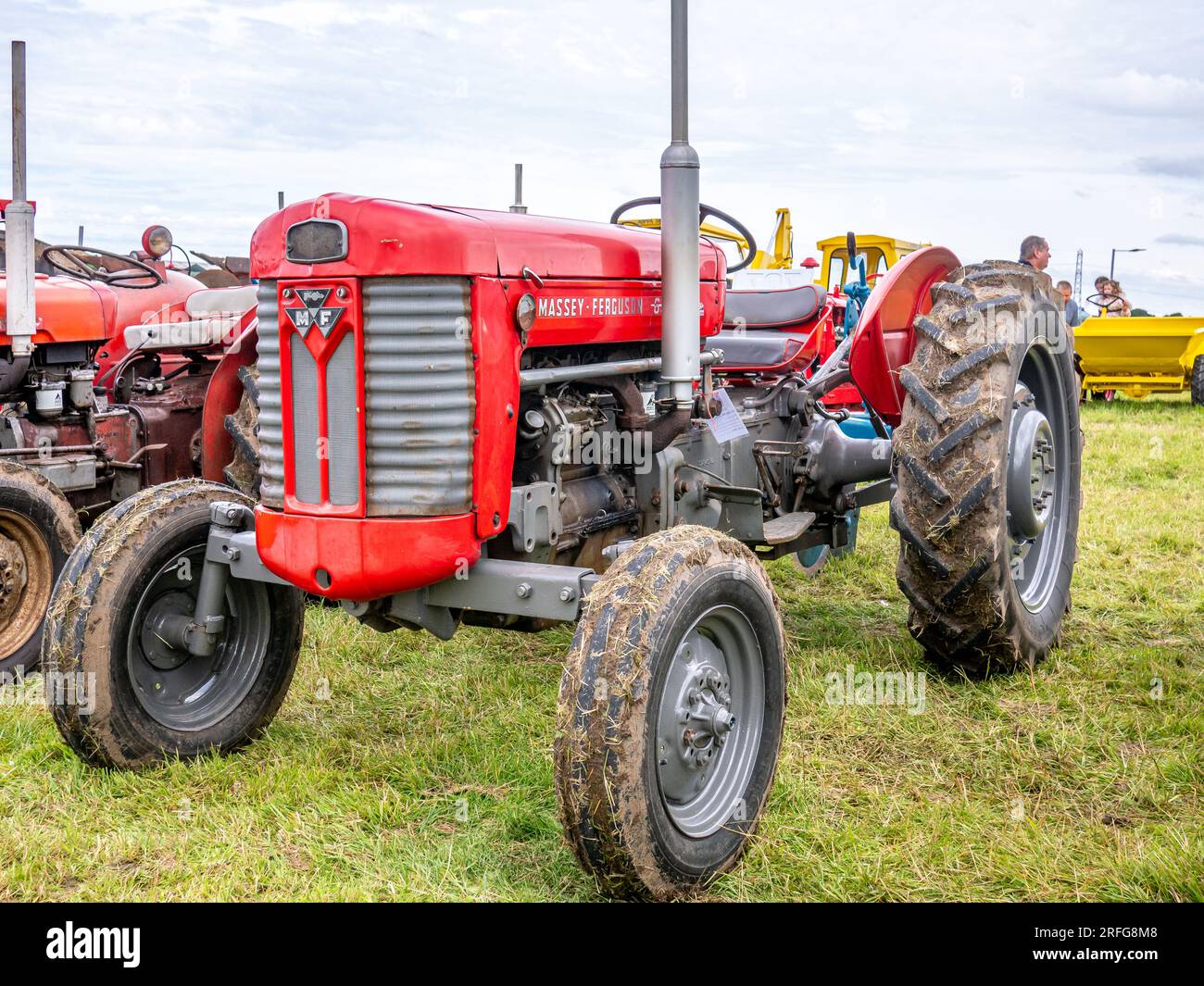 Vintage Massey Ferguson Tractor Stock Photo Alamy