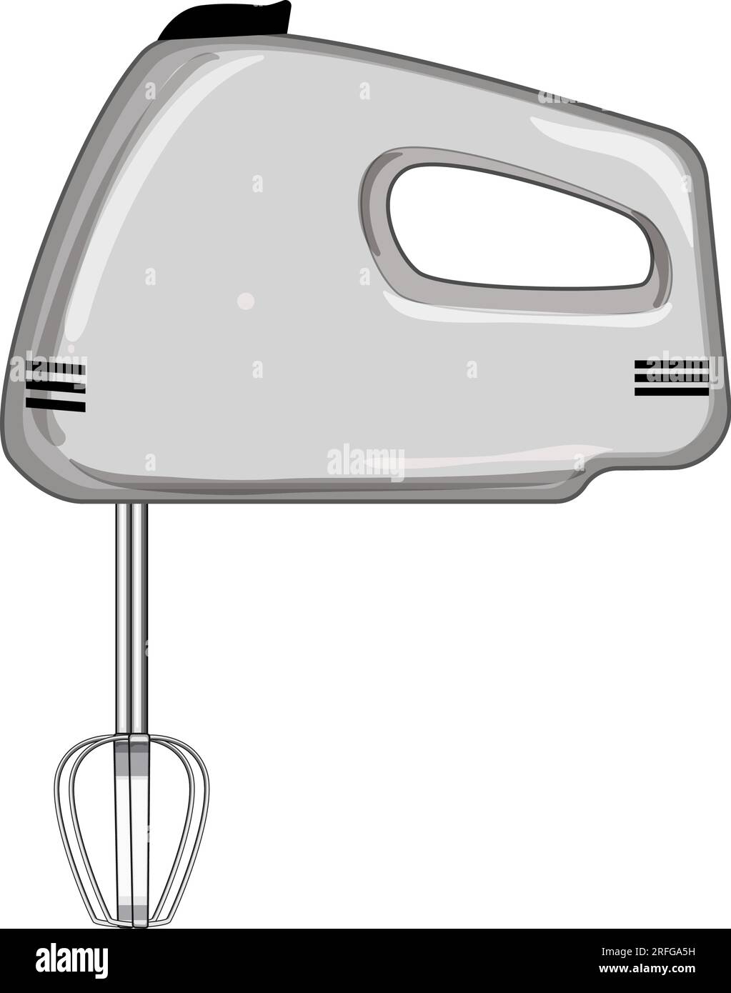 electric hand mixer cartoon vector illustration Stock Vector Image & Art Alamy