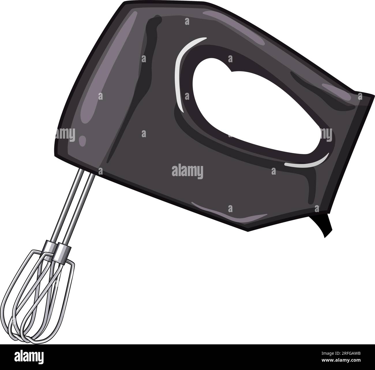 cake hand mixer cartoon vector illustration Stock Vector Image & Art