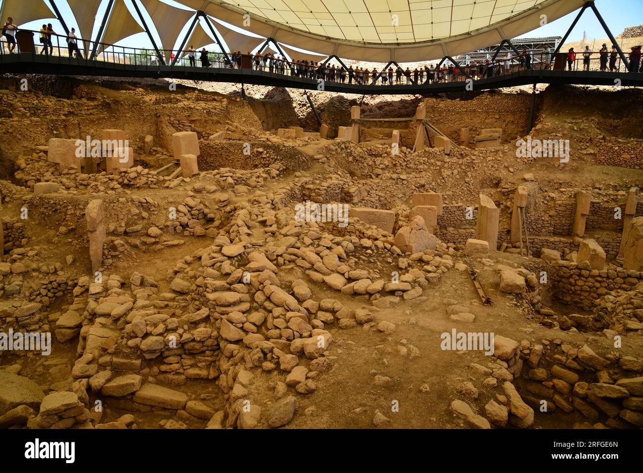 Located in the city of Sanliurfa, Turkey, Gobeklitepe dates back 12 ...