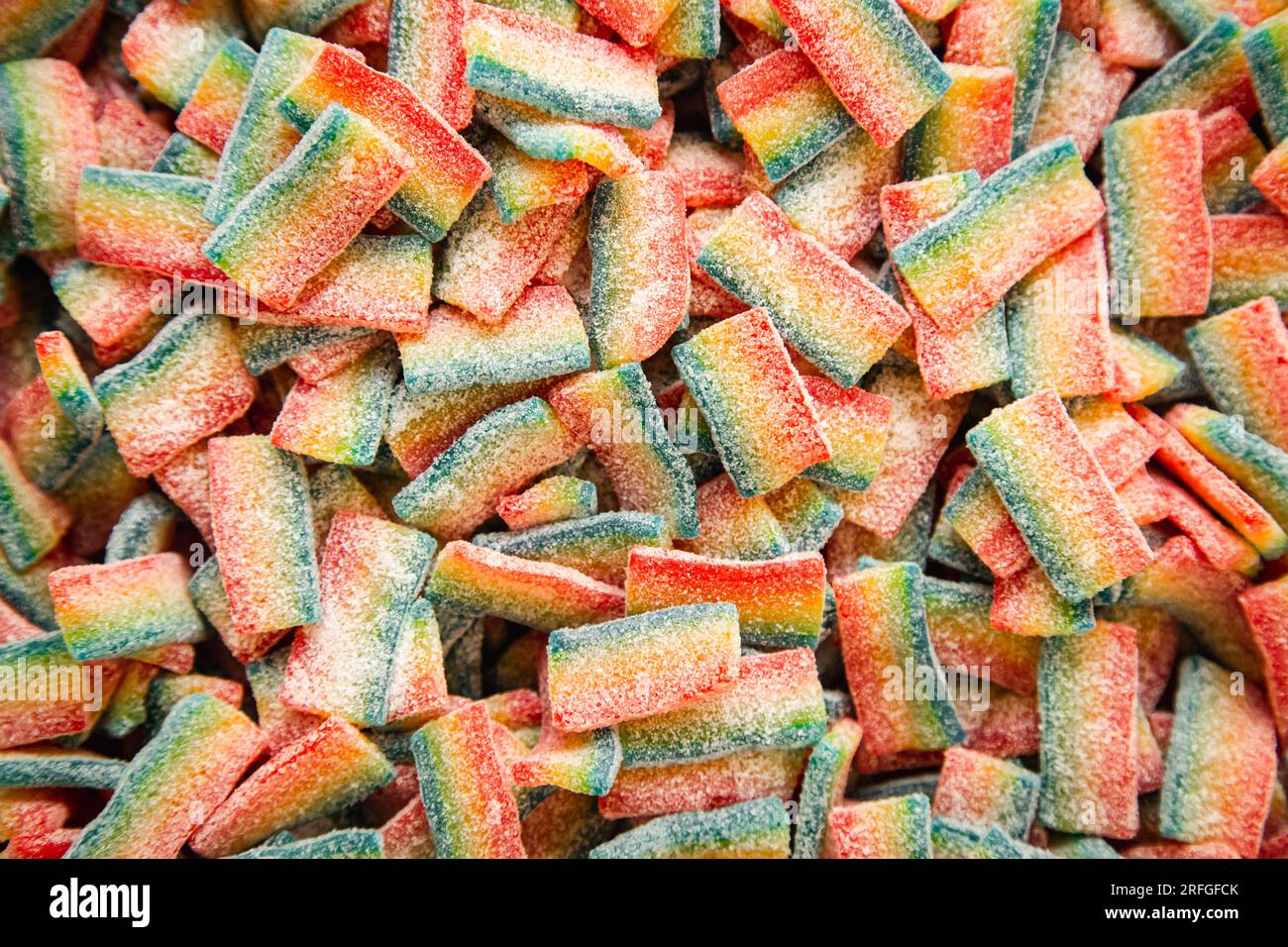 Foetus rubber, worms, brightly, sweets, sweet, sweetly, fruit rubber,  worm-shaped, queue-shaped, sweets, containing sugar, rich in calorie,  calories, background, conception, Still life, product photography Stock  Photo - Alamy