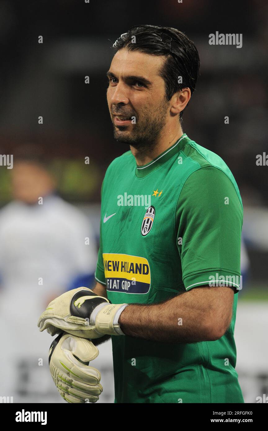 Milan Italy 2010-04-10, Gianluigi Buffon, goalkeeper of Juventus ...