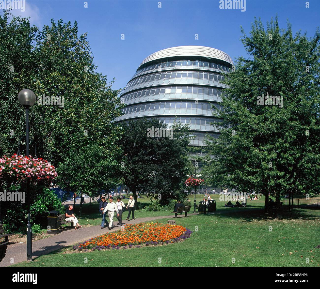 England. London. City Hall building. Stock Photo