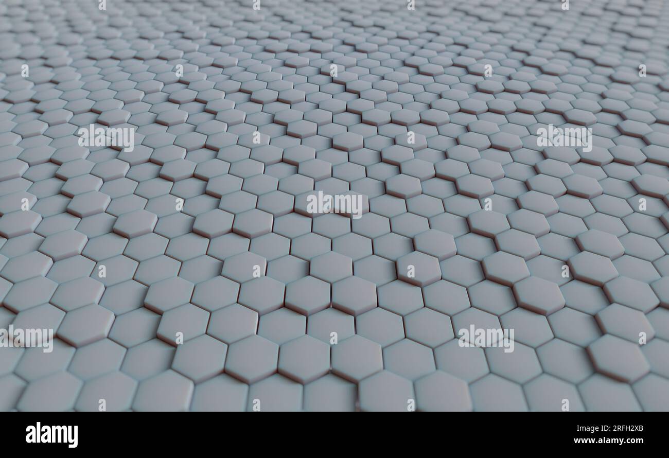 Abstract 3D background with color hexagon, modern technology background ...