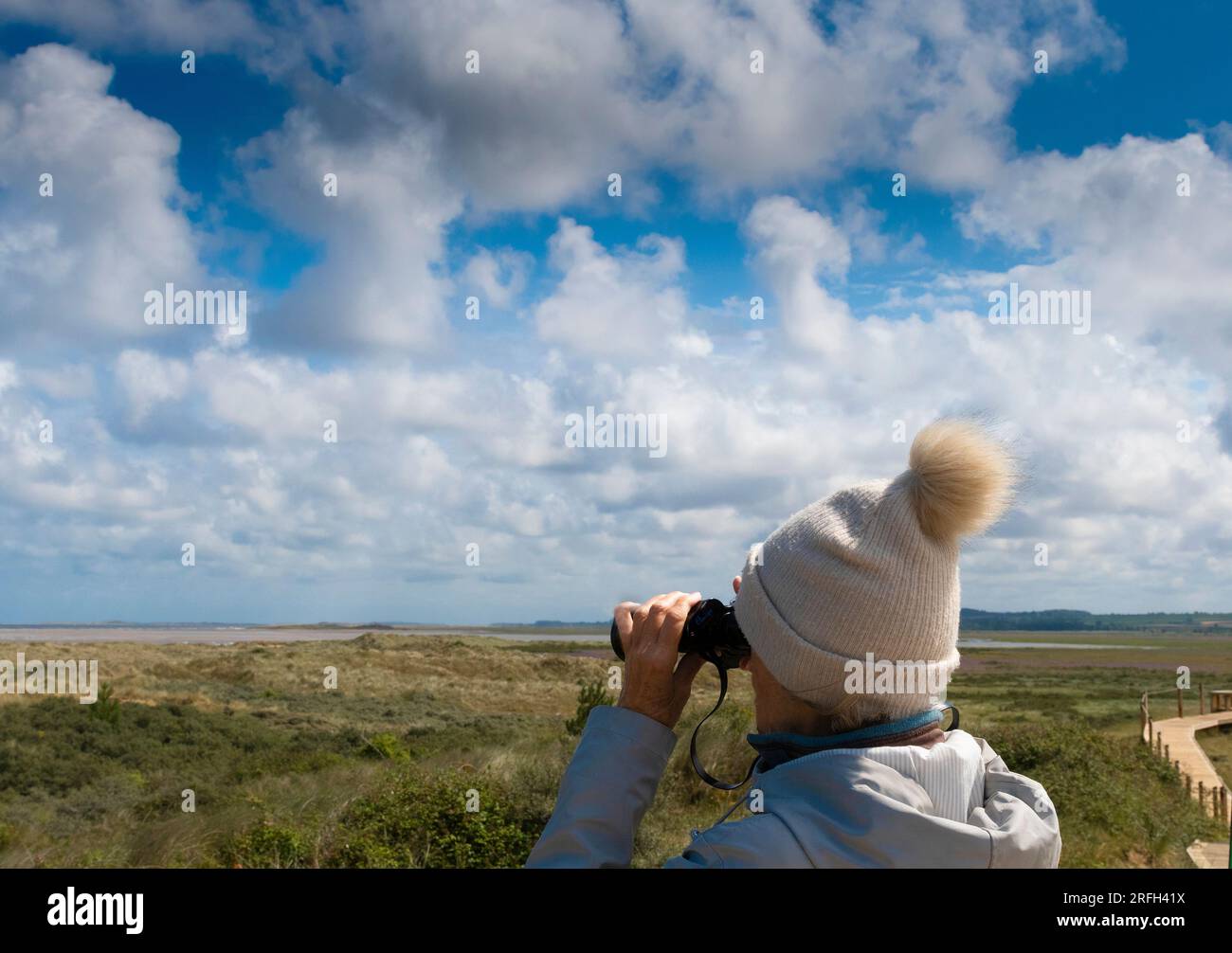 Woman rear view bird view hires stock photography and images Alamy