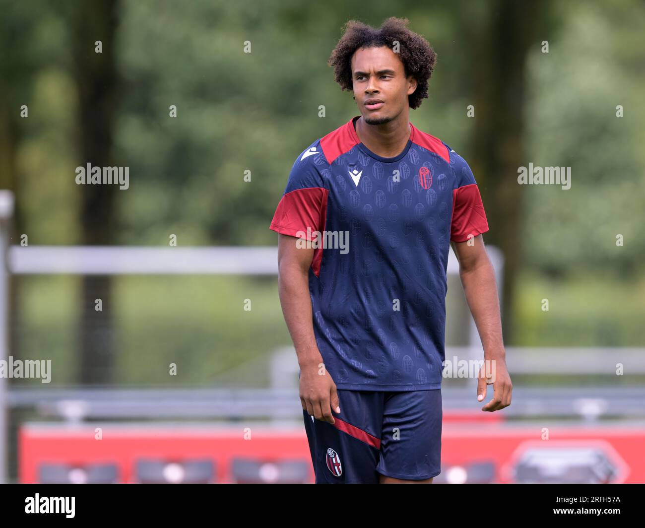 UTRECHT - Joshua Zirkzee of Bologna FC during the friendly match
