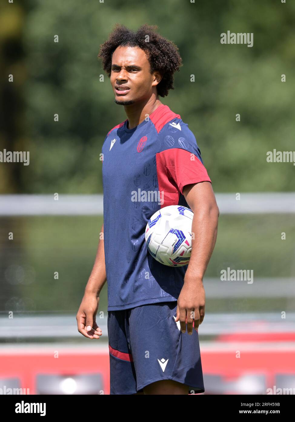 UTRECHT - Joshua Zirkzee of Bologna FC during the friendly match